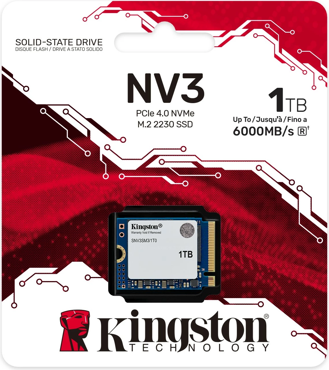 SSD M.2 Kingston NV3 1TB 2230