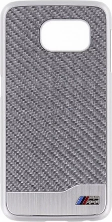 Mbështjellës BMW BMHCS6MDCS për Samsung Galaxy S6, hardcase, argjendtë