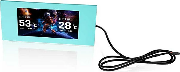 Panel LCD Thermaltake 6.0 inch për kasë View 600 TG, mint