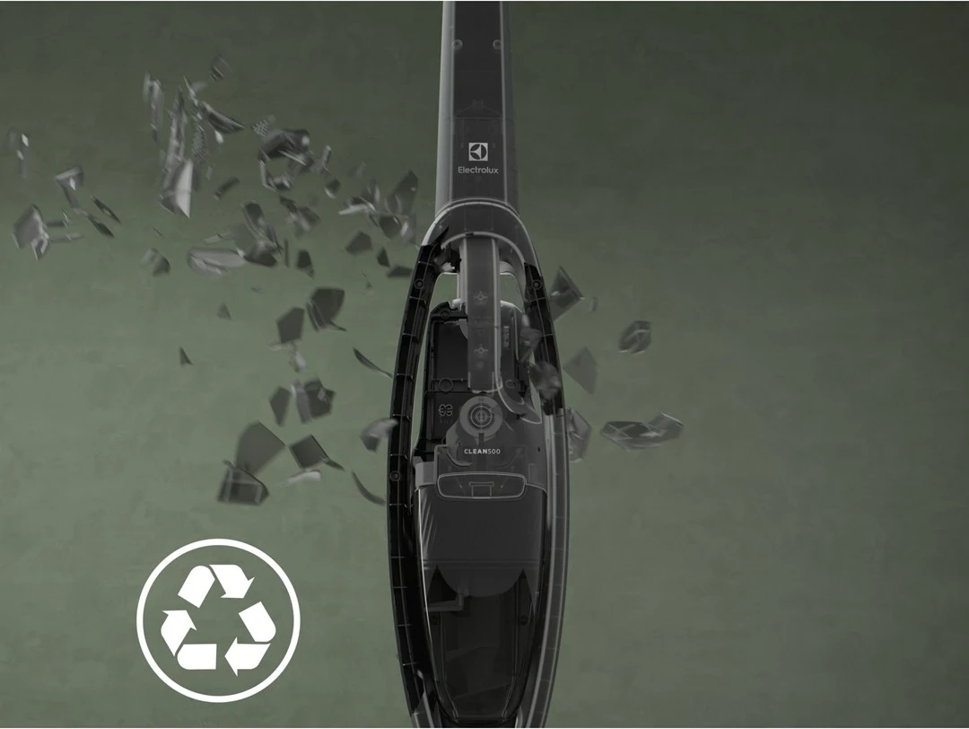 Fshesë me bateri Electrolux ES52CB21DB, pa qese, 0.5 L, Blu