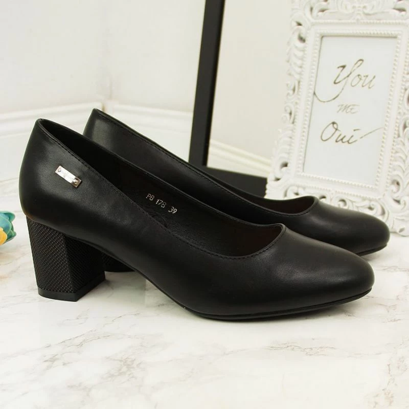 Këpucë Sergio Leone femra, të zeza