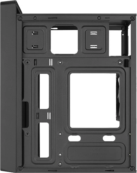 Kasë Aerocool PGS CS-109-G-BK-v1 FRGB, e zezë