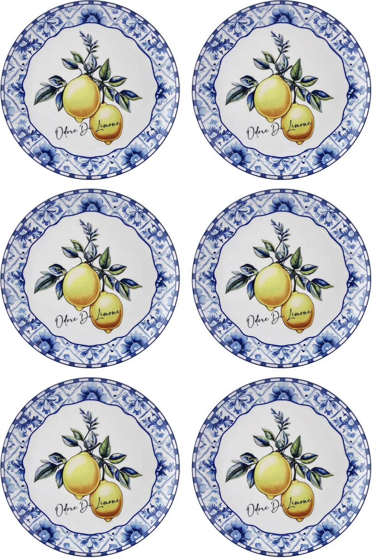 Set pjatash shërbimi (6 copë), Hermia Concept, ODL0003