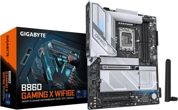 Pllakë amë Gigabyte B860 GAMING X WIFI6E, ATX, Wi-Fi 6E