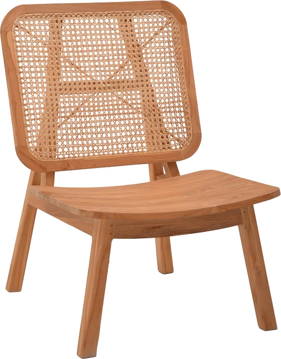 Karrige Viborg dru tik natyral-rattan natyral 60x75x87cm