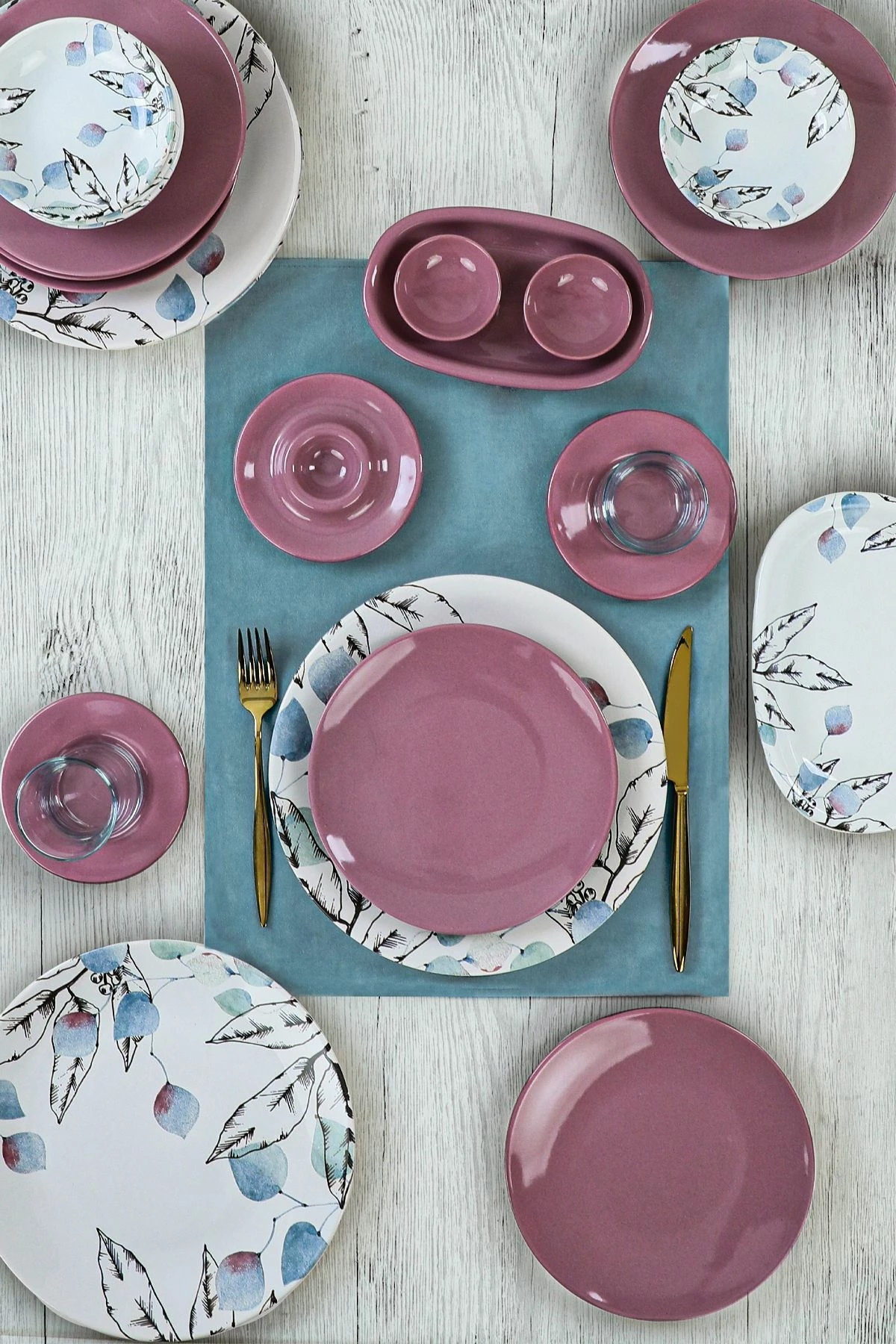 Set mëngjesi 50 pjesësh, Hermia Concept, TV087050F3X2AJ47100MAP0300