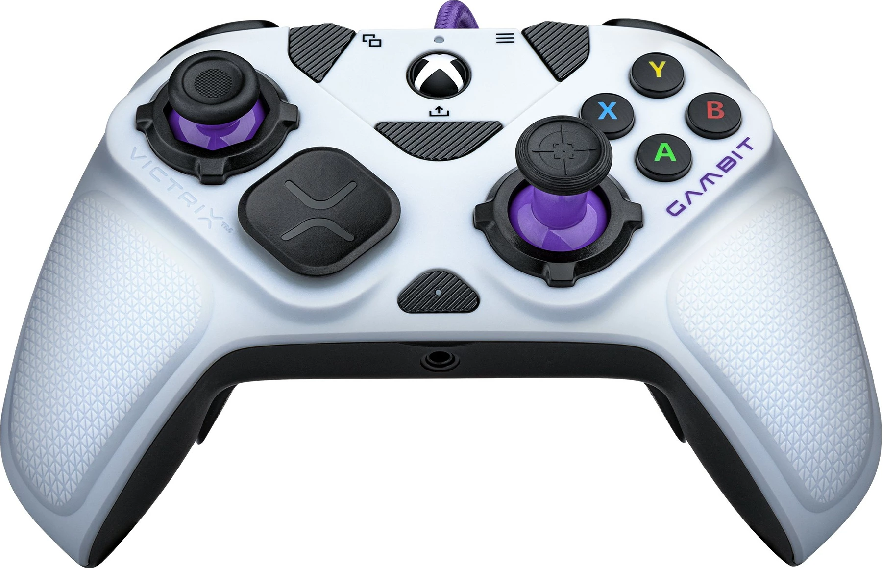 Gamepad PDP Victrix Gambit, PC, Xbox One, Xbox Series S/X, i zi, i bardhë