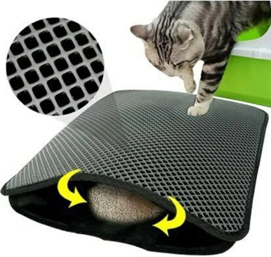 Tapet për rërë mace, Conceptum Hypnose, Gatto Carino, shumëngjyrësh, 40x60cm