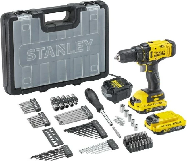 Shtërngues MAKITA SFMCD700D2A-QW, 18 V, 2 Ah, Brushless, Verdhë