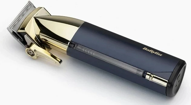 Makinë rroje Babyliss E992, me bateri, me krehra udhëzues, set, e kaltër
