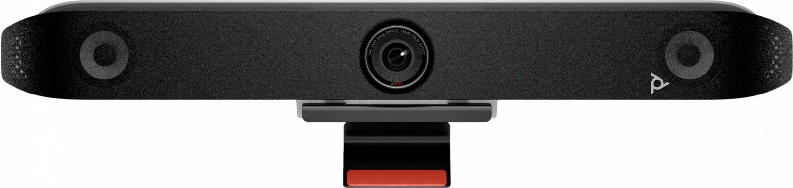 Video bar POLY Studio X52, 4K Ultra HD, mikrofon i integrum, i zi