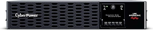 UPS, CyberPower, PR2200ERTXL2U, 2200VA 2200W, line-interactive me AVR, valë e pastër sinusoidale, LCD, montim rack/tower, e zezë