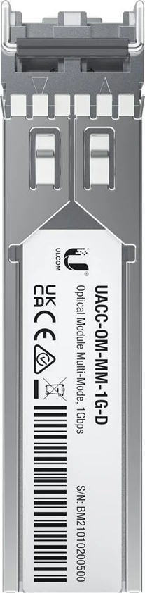 Modul transceiver Ubiquiti UACC-OM-MM-1G-D-2, Fibër optike, 1250 Mbit/s, Inoks, 2 copë