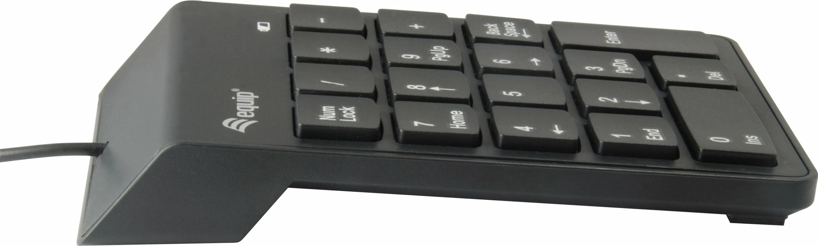 Tastierë numerike EQUIP USB, 18 taste, 1.35m, e zezë