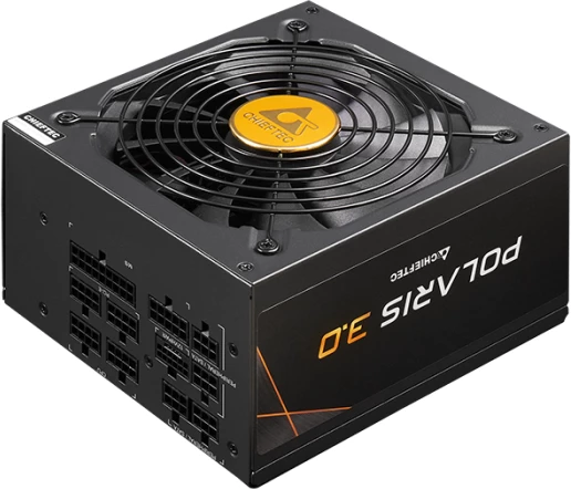PSU modular CHIEFTEC Polaris 3.0 PPS-850FC-A3 850W ATX 80+ Gold, PCIe Gen5 16-pin, e zezë