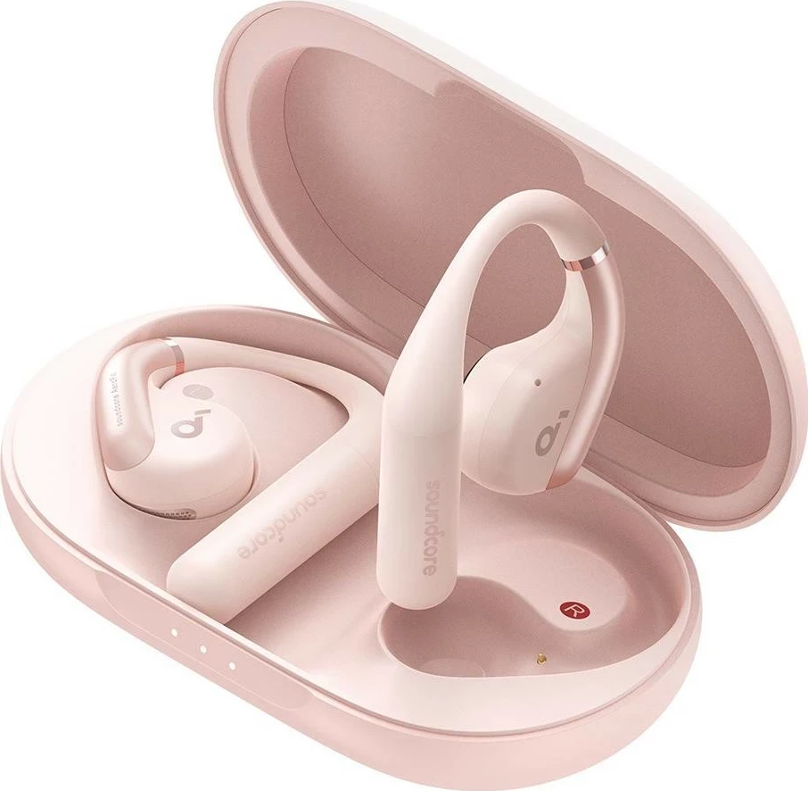 Kufje Anker Soundcore AeroFit, Bluetooth 5.3, IPX7, rozë