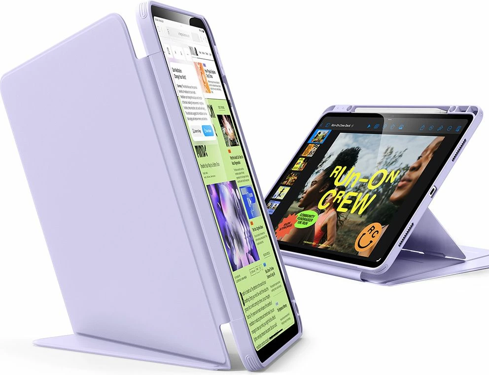 Mbështjellës ESR Flip Hybrid për iPad Air 13" 1/2, Violet