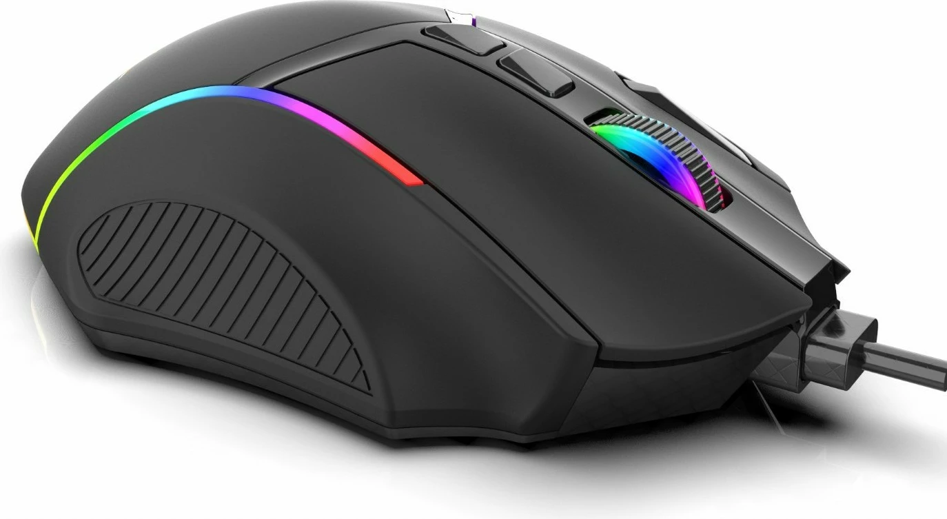 Maus gaming Incase IMG-351, 12800 DPI, RGB, USB, i zi