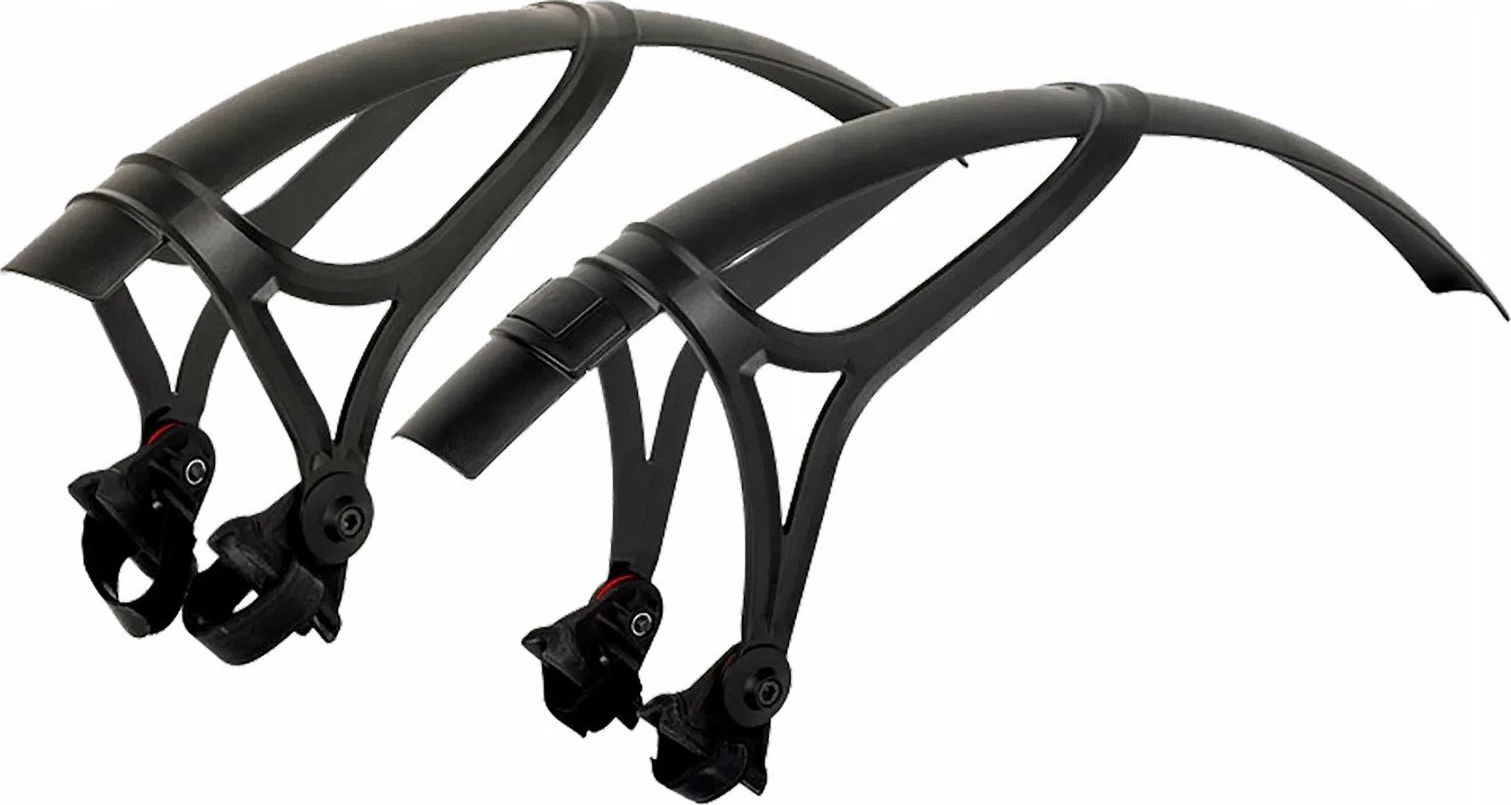 Set mbrojtëse balte për biçikletë Zefal Shield G50, 28\", 48 mm, quick release, e zezë