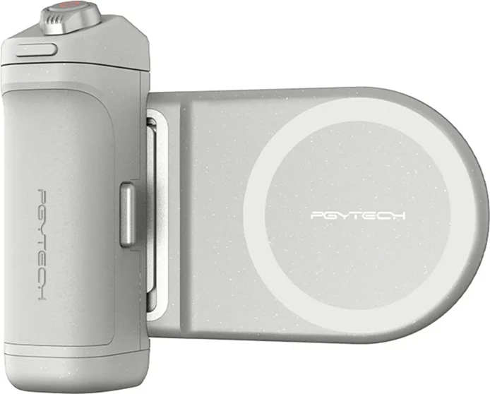 Mbajtës telefoni PGYTECH MagCam, P-PG-035, me powerbank 3000mAh, telekomandë Bluetooth, gri
