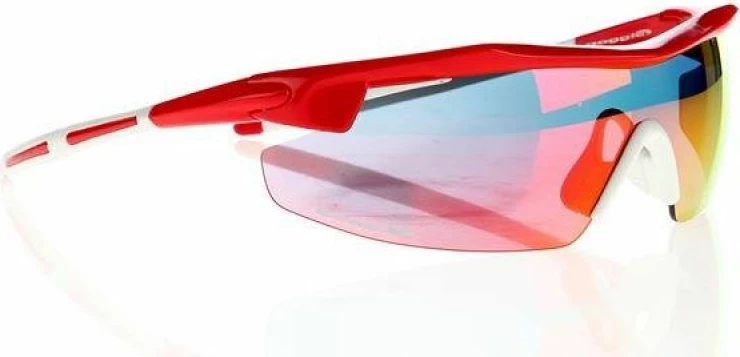 Syze dielli Goggle, unisex, kuqe/bardhë