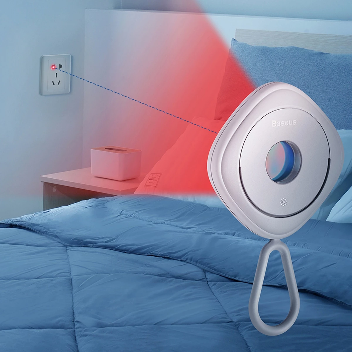 Detektor kamerash të fshehura Baseus Heyo FMHY000001, i zi