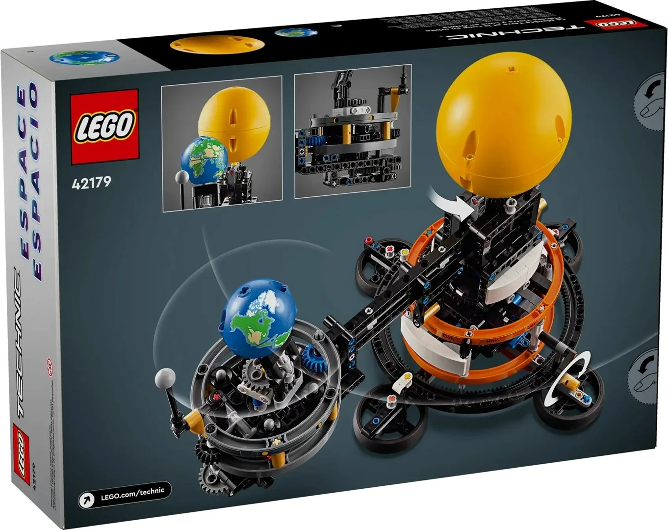 Set LEGO TECHNIC 42179 Planet Earth and Moon in Orbit
