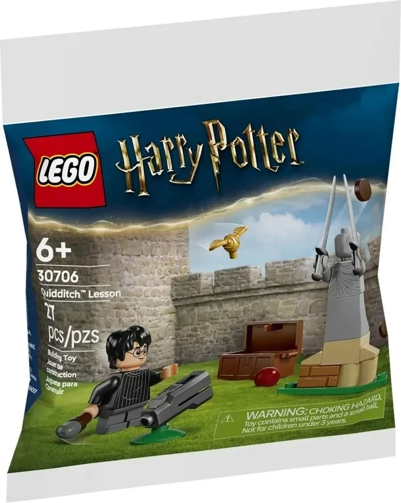 Set lodrash LEGO Harry Potter 30706 Quidditch Lesson, 27 pjesë