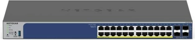 Switch NETGEAR GS728TXP, 28 porta, PoE, Managed, 10G, i zi