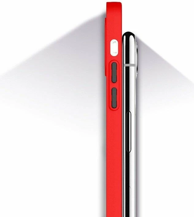 Mbështjellës silikoni Hurtel Milky Case për Xiaomi Redmi Note 10 / Note 10S, Kuqe