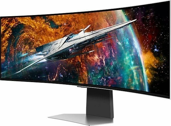 Monitor gaming Samsung Odyssey OLED G9 LS49CG950SUXEN 49\" 5120x1440 240Hz i lakuar, i bardhë