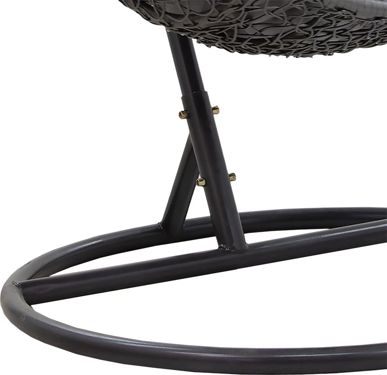 Karrige varëse për kopsht, ngjyrë gri, 103x83x200 cm