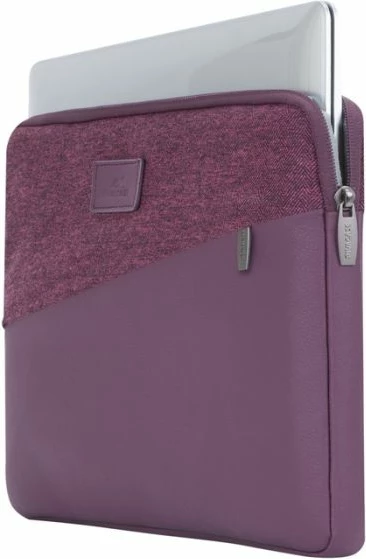 çantë laptopi RIVACASE 7903, 13.3", xhep me zinxhir, lëkurë artificiale, e kuqe