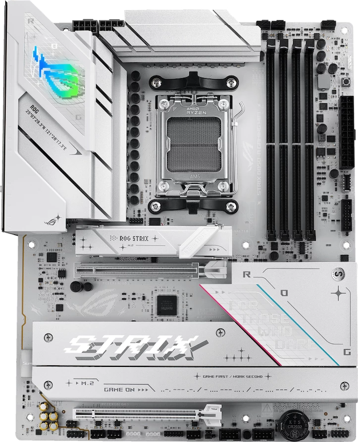 Pllakë amë ASUS ROG STRIX B850-A Gaming WiFi, ATX, AM5, DDR5, e bardhë