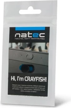 Mbështjellës kamerë Natec Crayfish, për laptop, e zezë