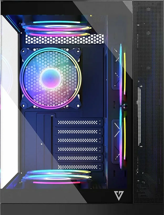 Kasë MODECOM Volcano Panorama NF Midi, ATX, ITX, Micro ATX, Gri