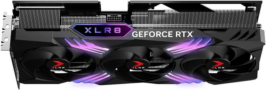 Kartelë grafike PNY GeForce RTX 4070 Ti SUPER 16GB OC XLR8 ARGB TF, 16 GB, GDDR6X, PCI Express x16 4.0, e zezë