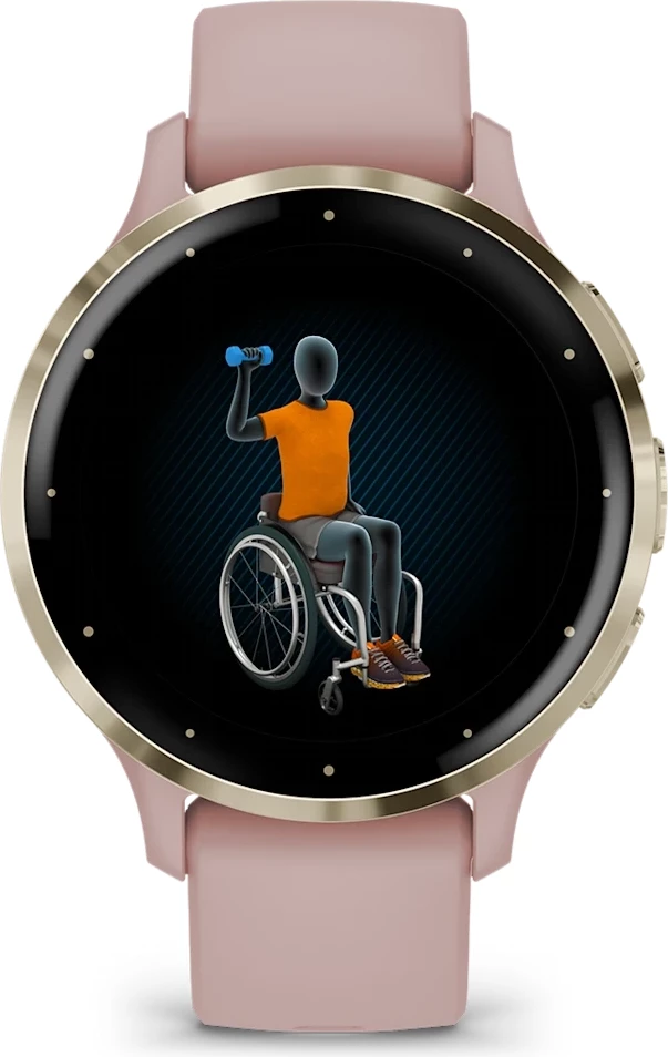 Smartwatch Garmin Venu 3S Dust Rose & Soft Gold, 41 mm