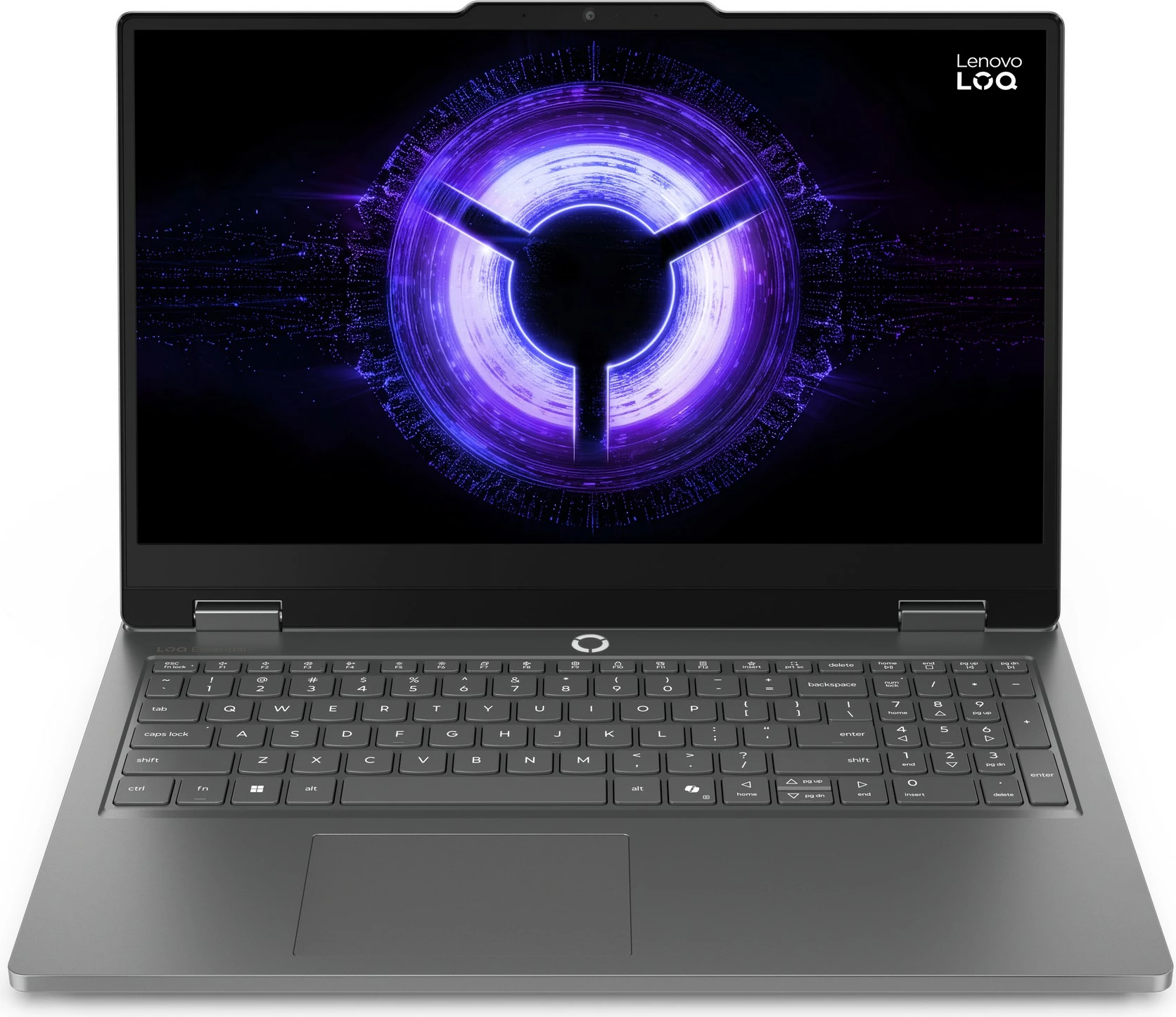 Kompjuter Lenovo LOQ Essential 15IRX11, Core i5-13450HX, 16GB/512GB SSD, RTX 5050, 15.6" FHD 144Hz, gri