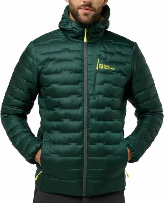 Jakne për meshkuj Jack Wolfskin, e gjelbër