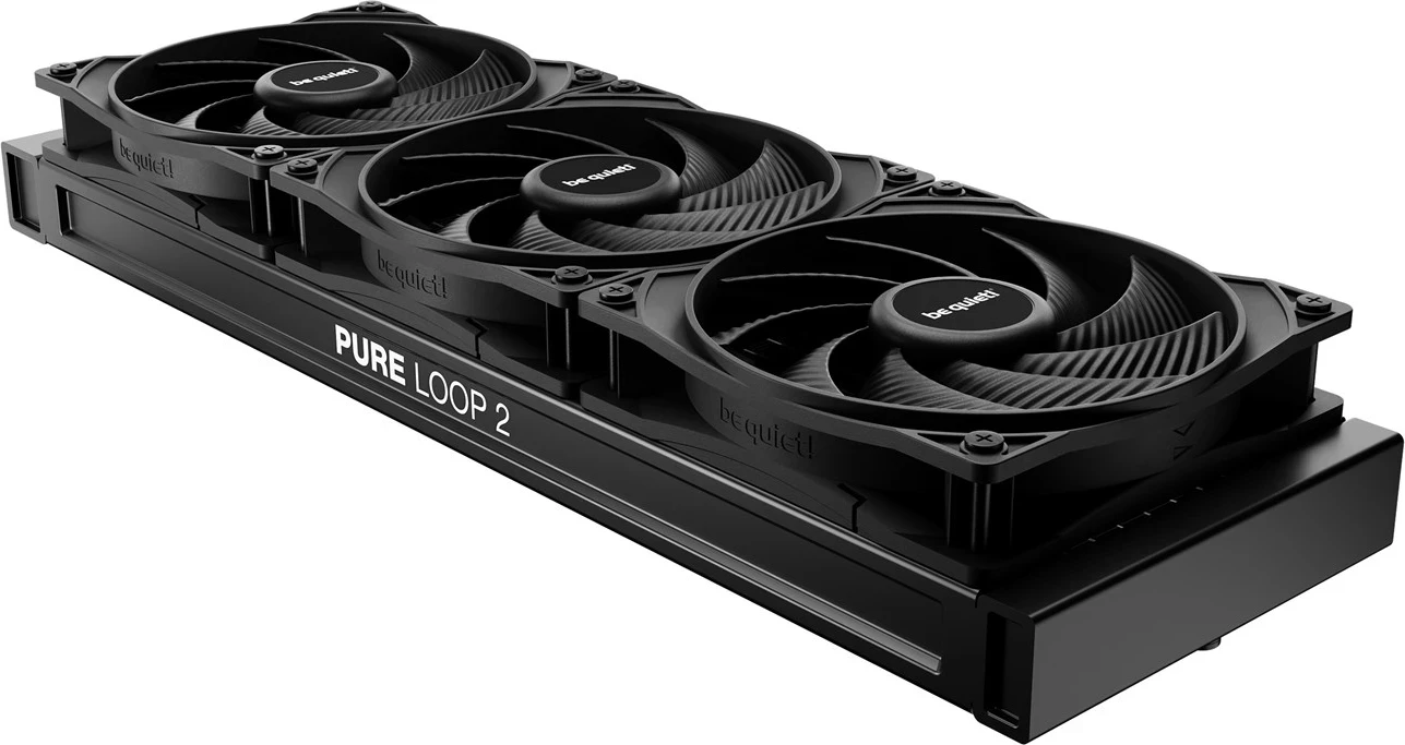 Ftohës i plotë i lëngshëm për procesorin be quiet! Pure Loop 2, 360mm, 12 cm, i zi, 1 copë