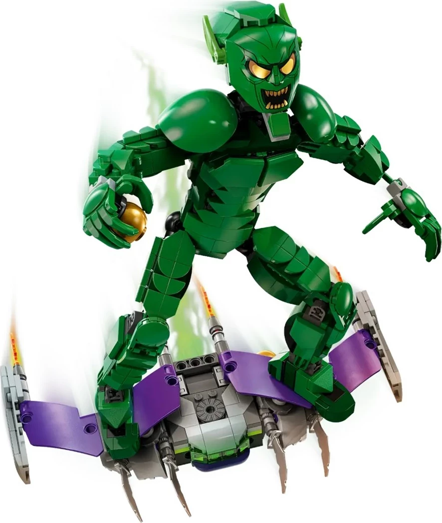 Figurë ndërtimi LEGO Marvel 76284 Green Goblin