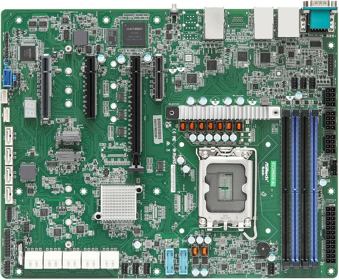 Pllakë amë ASRock EC266D4-4L, ATX, LGA 1700, DDR5, 4x LAN