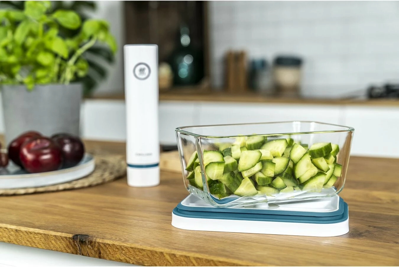 Vakumues ushqimi Zwilling 36815-019-0, me funksion vakum, ngjyrë blu