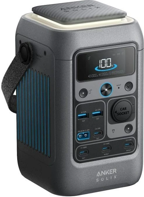 Stacion portativ Anker Solix C300X, 300 W, 288WH, i zi