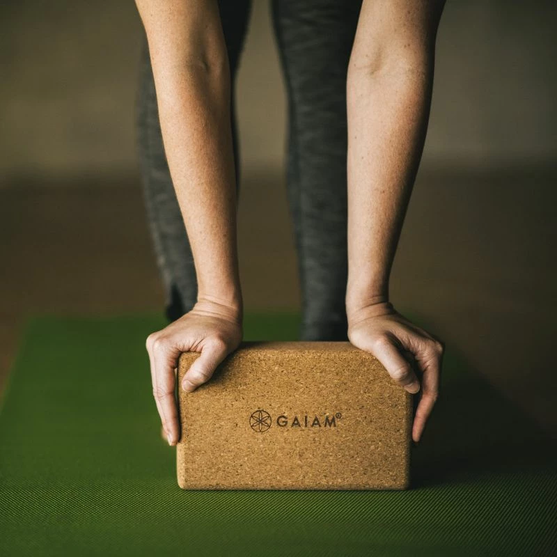 Kub yoga GAIAM, për meshkuj dhe femra, kafe