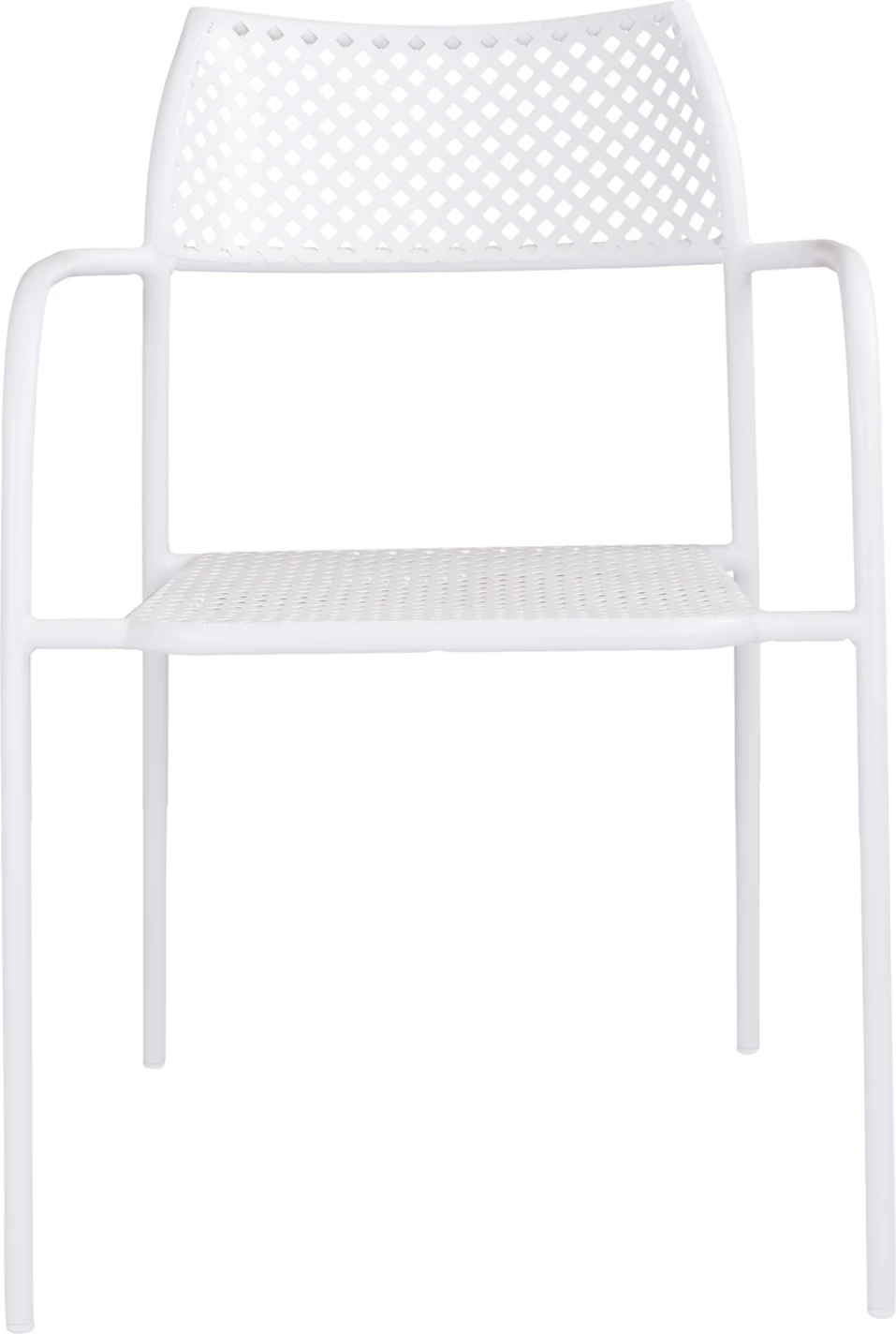 Karrige metalike e bardhë Thetis FH5173.12 55x57x79 cm