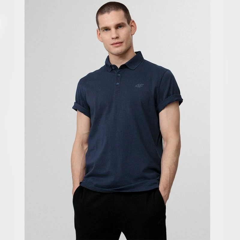 Maicë Polo për Meshkuj 4F, blu marine
