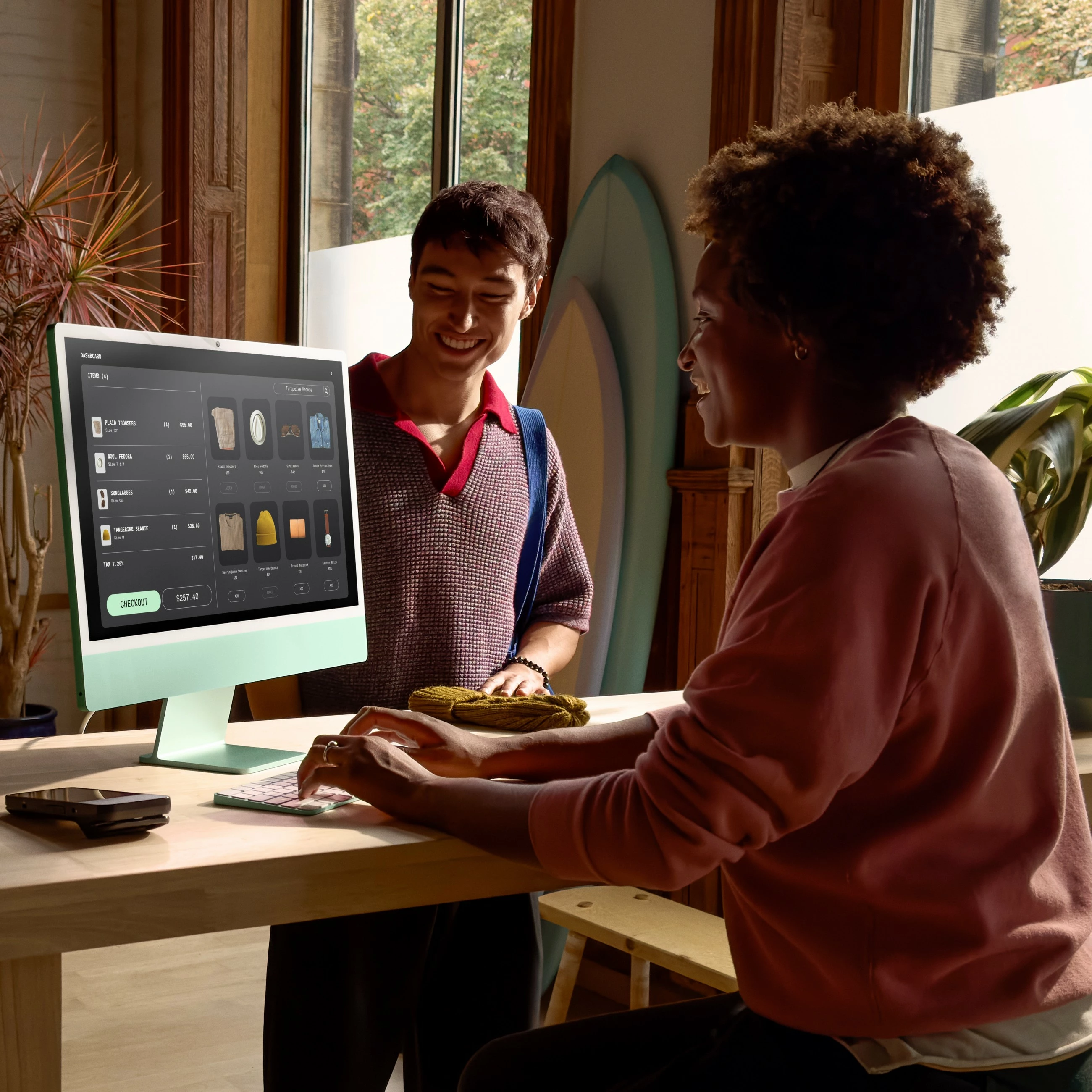 iMac Apple 24-inch, M4 chip, 16GB, 512GB SSD, Silver