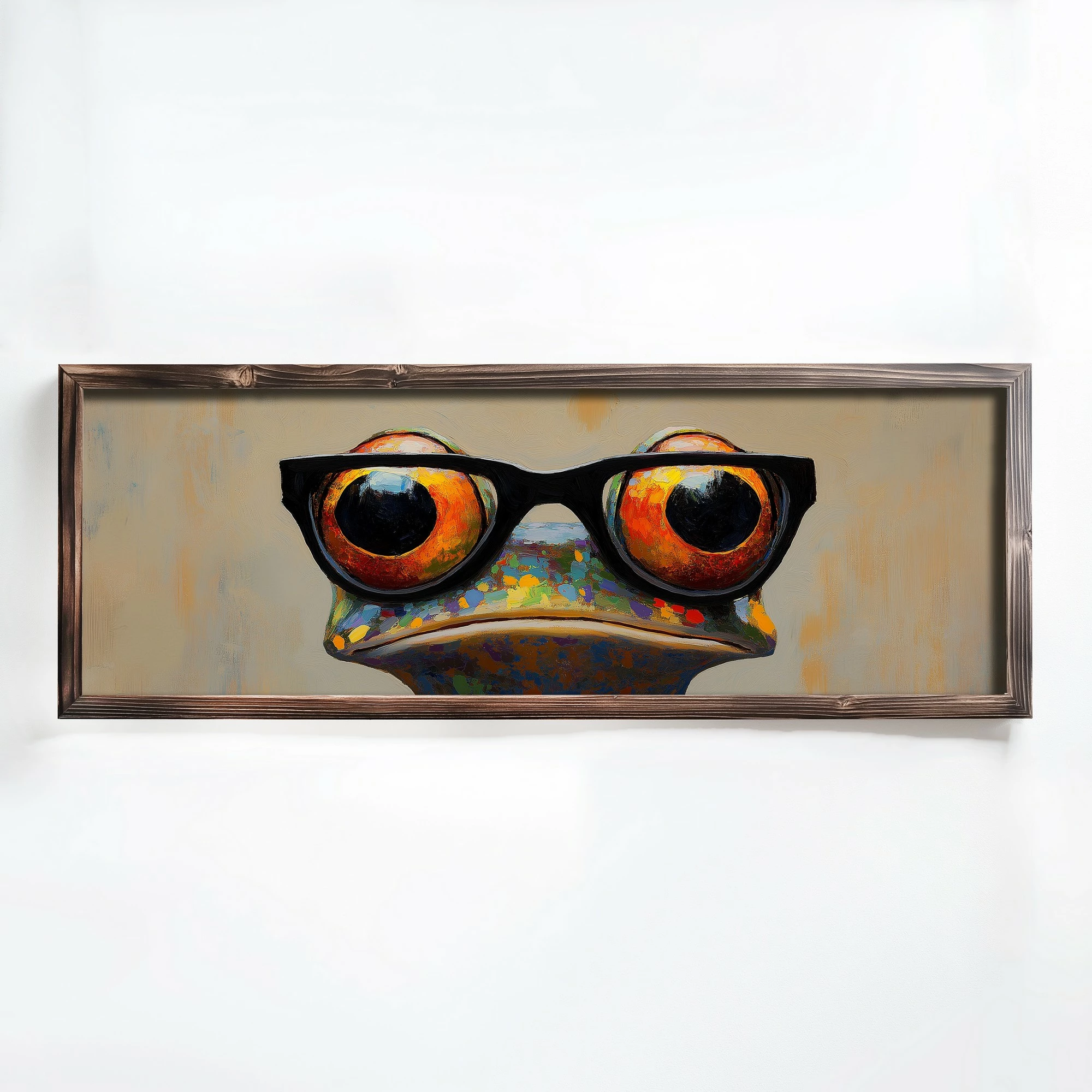 Pikturë dekorative me kornizë, MDF, Wallity, EMR066, shumëngjyrëshe, 40x120x3.5cm